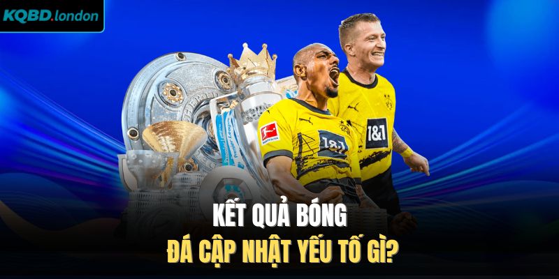 Kết quả bóng đá cập nhật yếu tố gì?