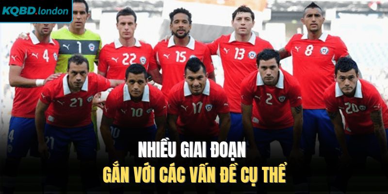 Nhiều giai đoạn gắn với các vấn đề cụ thể